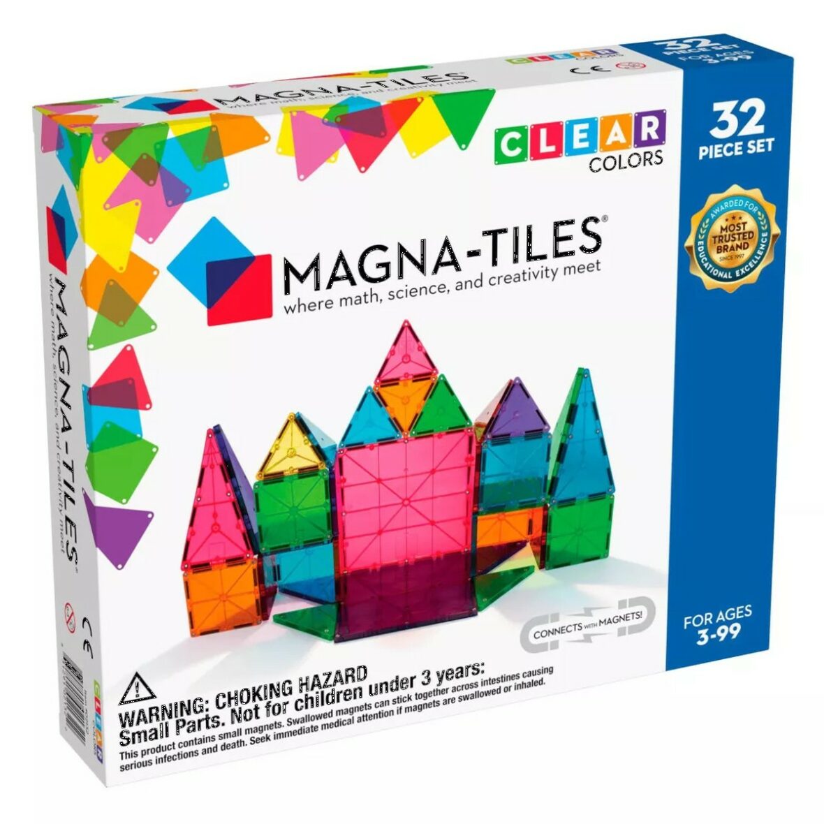 Magna-Tiles magnetická stavebnica 32 ks