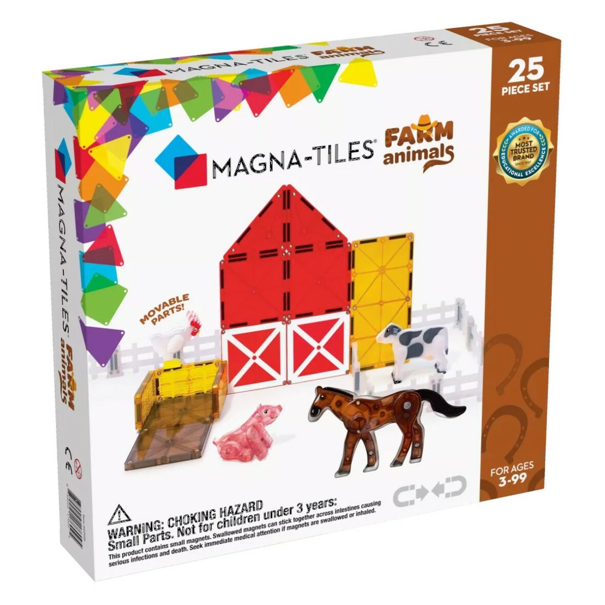 Magna-Tiles magnetická stavebnica Farm 25 dielov