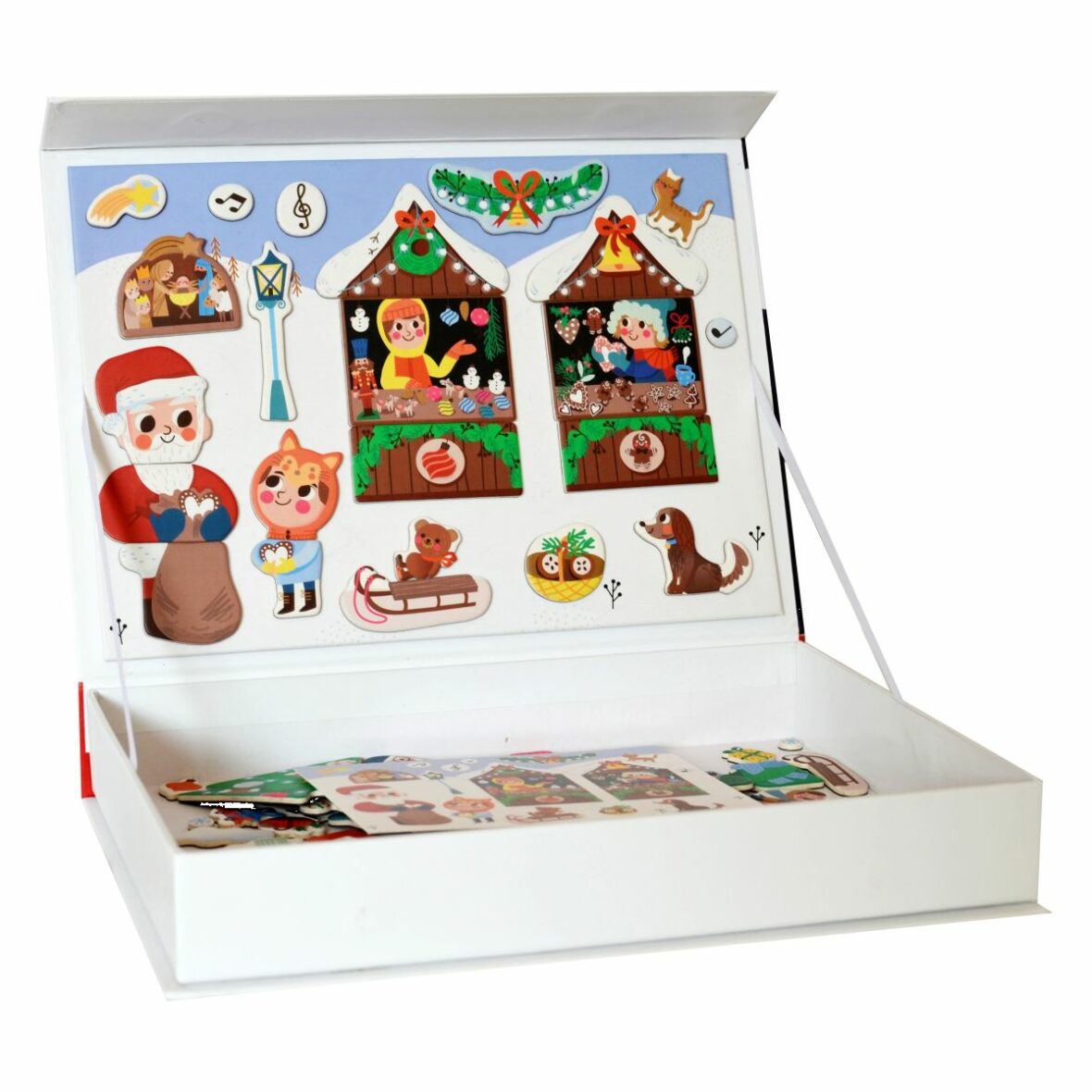 Magnetická kniha Vianoce – Christmas Magnetic Book (4 z 18)